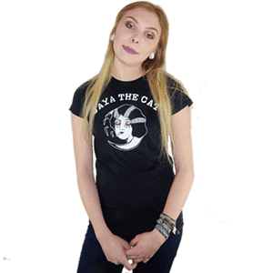 Girl Shirt JAYA THE CAT Devil Lady Black